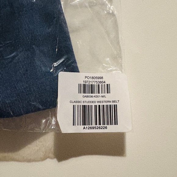 NWT Good American Western Buckle Belt - Picture 7 of 10